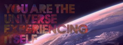 You Are In The Universe Facebook Covers